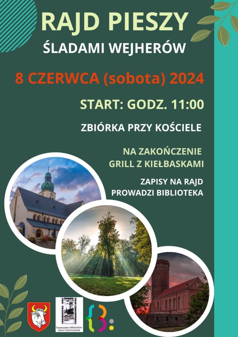 Plakat rajd pieszy