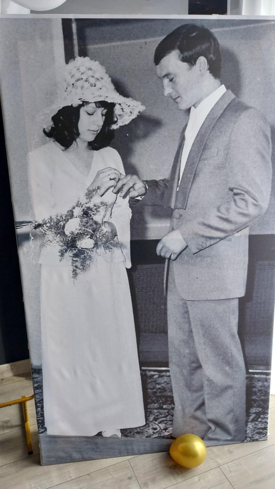 pp. Zofia i Czesław Kaletowie 50 lat temu