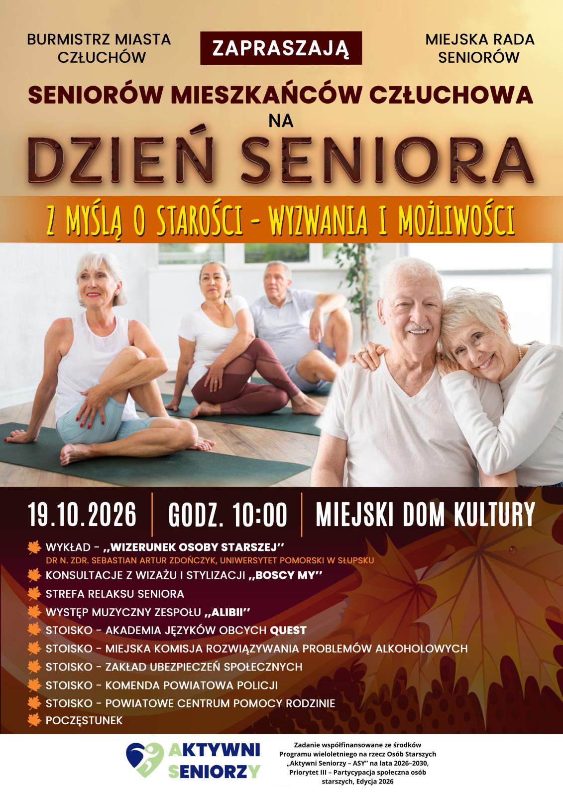 plakat dzień seniora