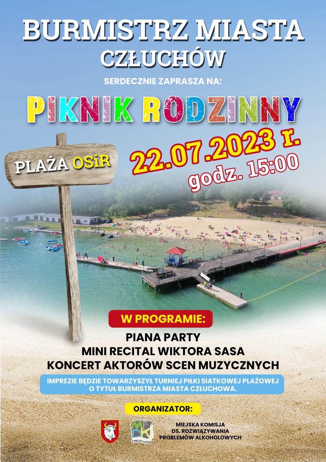 plakat - piknik rodzinny