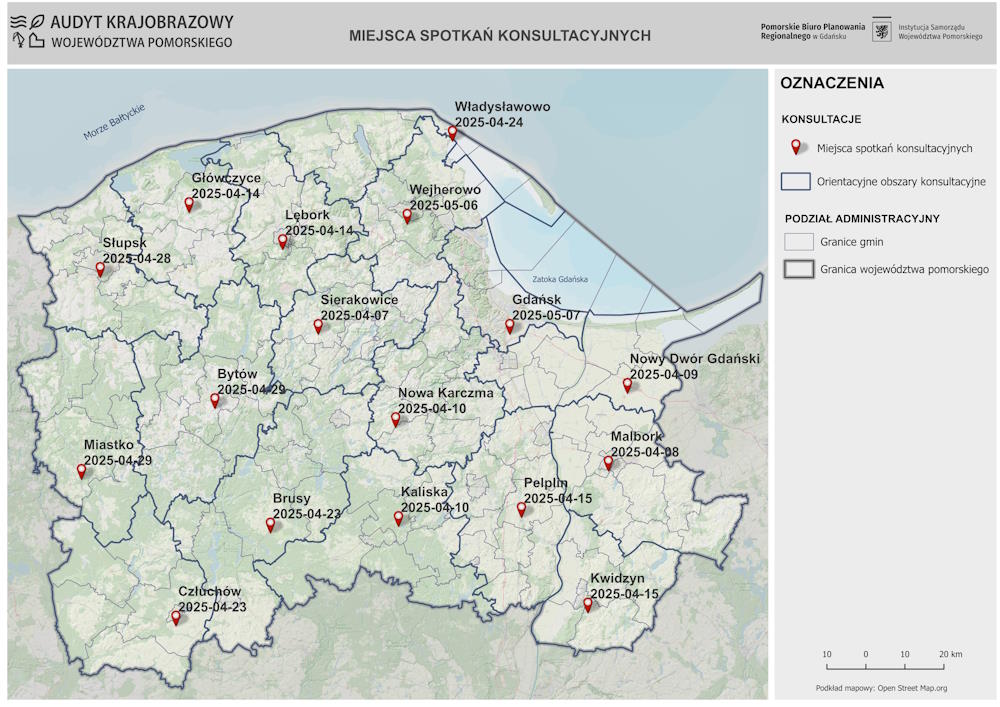Mapka konsultacji
