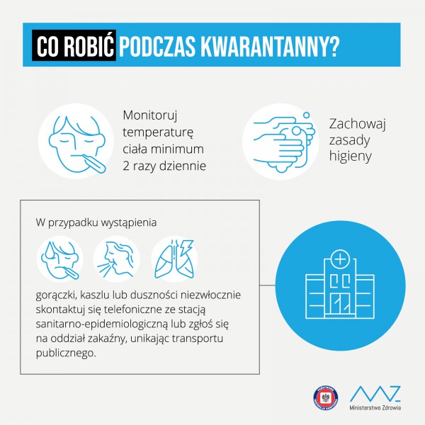 Co robić podczas kwarantanny