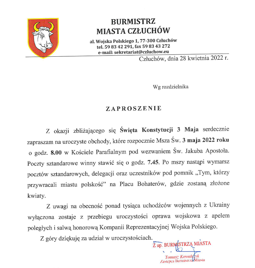 ZAPROSZENIE