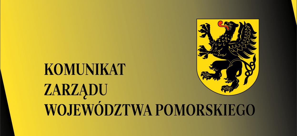 grafika KOMUNIKAT ZARZĄDU WOJEWÓDZTWA