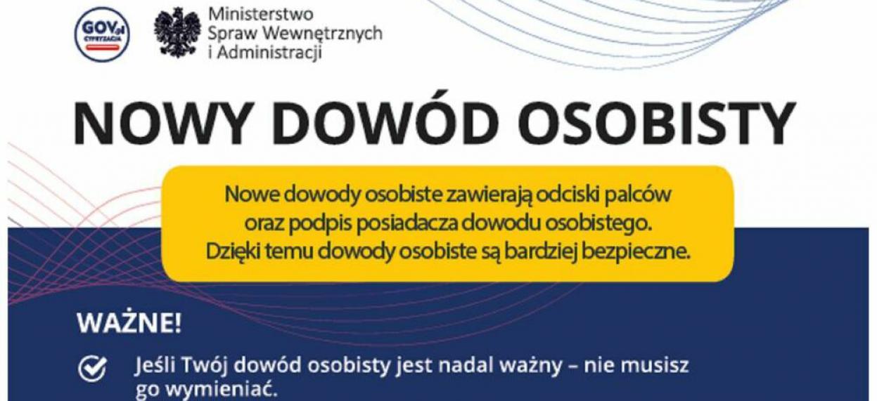 nowe dowody e-dowody