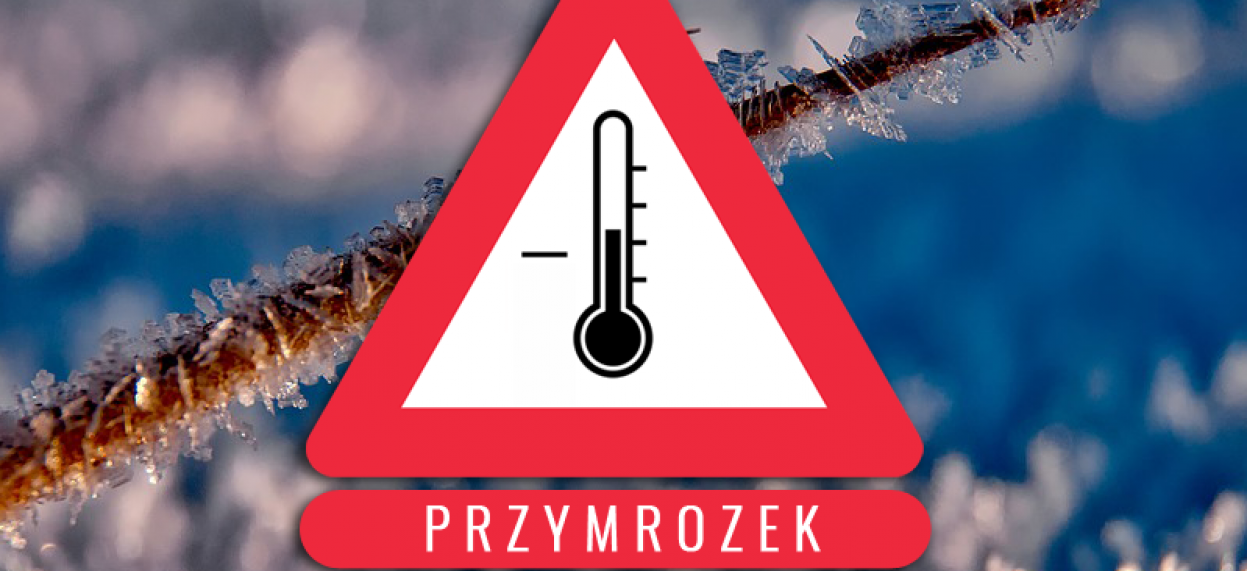 ostrzeżenie - przymrozki logo