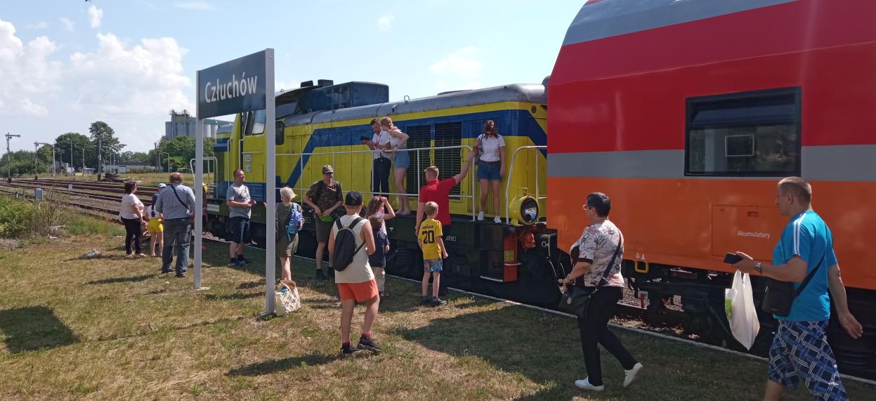 dzień dziecka z pociągiem specjalnym