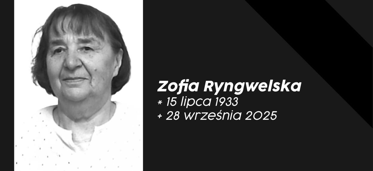 kondolencje Zofia Ryngwelska