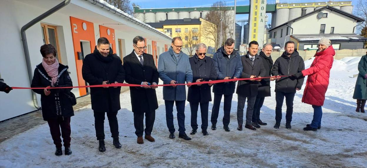 przecięcie wstęgi ul. Słowackiego