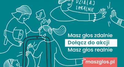 AKCJA MASZ GŁOS - GRAFIKA