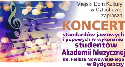 Koncert jazzowy w MDK plakat