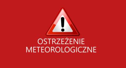 Ostrzeżenie meteo