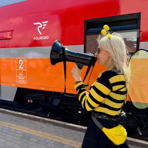 DZIEŃ DZIECKA NA DWORCU W CZŁUCHOWIE