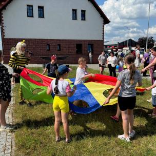 DZIEŃ DZIECKA NA DWORCU W CZŁUCHOWIE