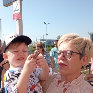 DZIEŃ DZIECKA NA DWORCU W CZŁUCHOWIE