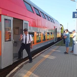 DZIEŃ DZIECKA NA DWORCU W CZŁUCHOWIE