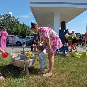 DZIEŃ DZIECKA NA DWORCU W CZŁUCHOWIE