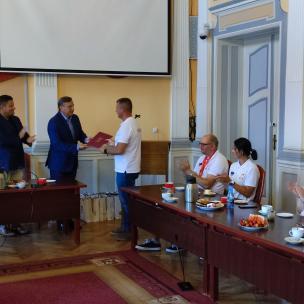 CZŁUCHOWSCY MISTRZOWIE EUROPY W RATUSZU