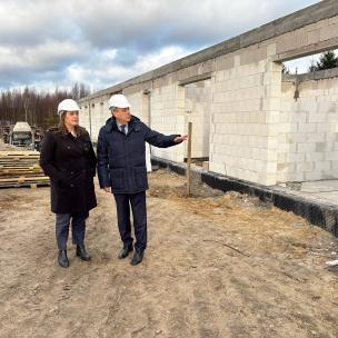 POSTĘP PRAC NA BUDOWIE CENTRUM OPIEKUŃCZO-MIESZKALNEGO